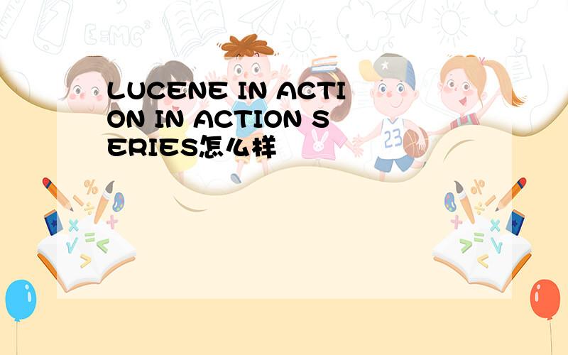 LUCENE IN ACTION IN ACTION SERIES怎么样