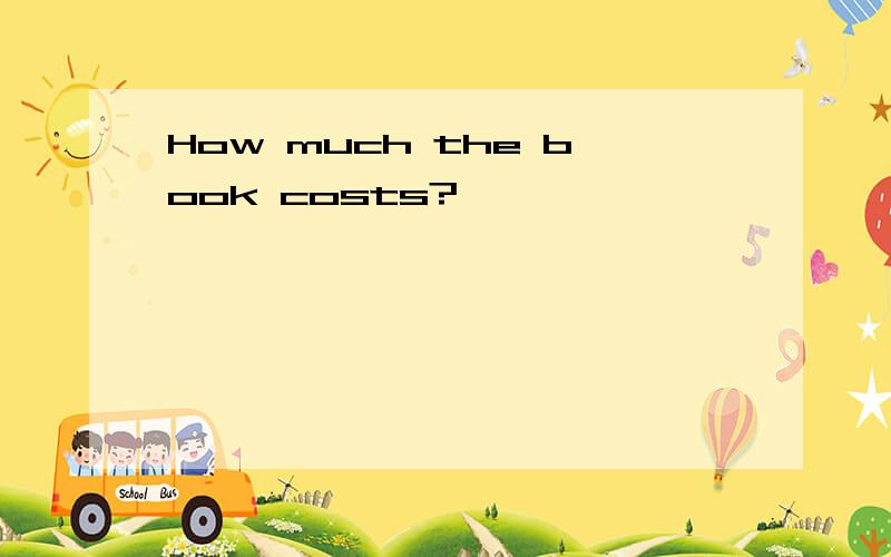 How much the book costs?