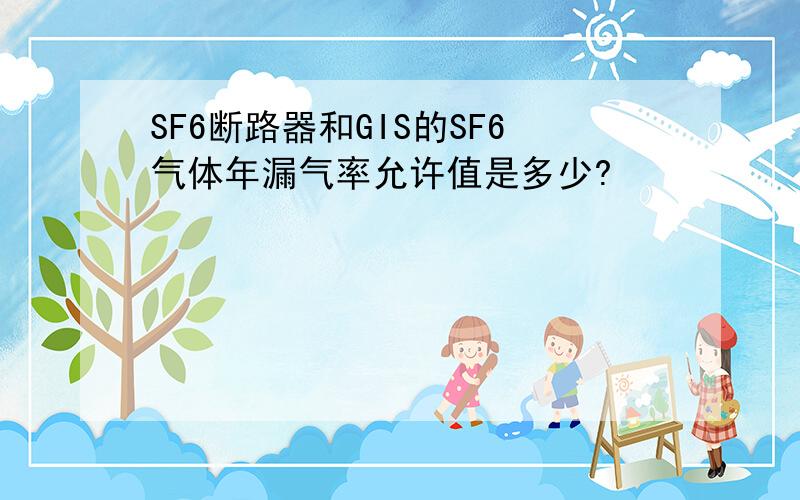SF6断路器和GIS的SF6气体年漏气率允许值是多少?