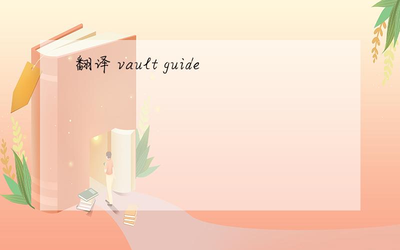 翻译 vault guide