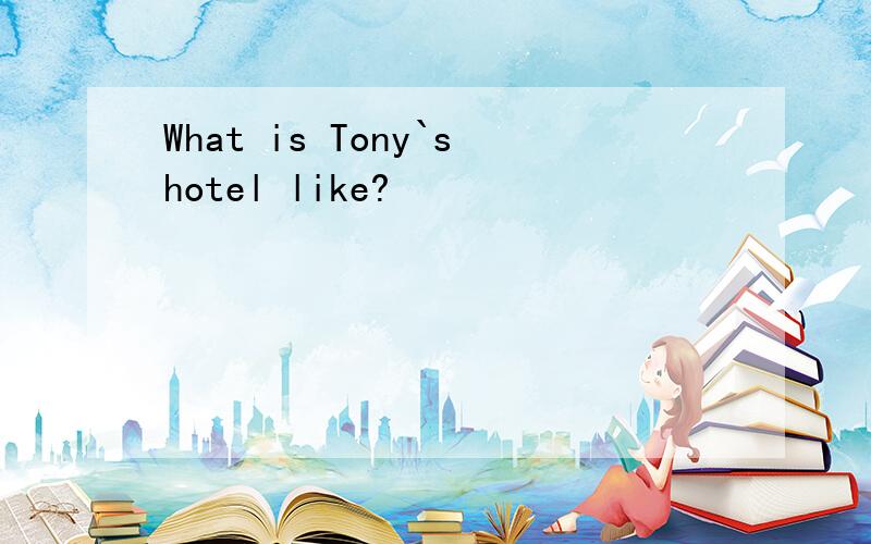 What is Tony`shotel like?