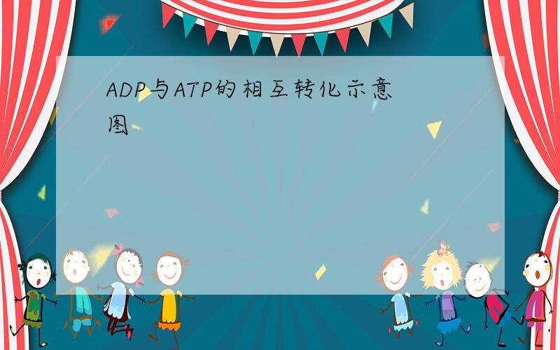 ADP与ATP的相互转化示意图