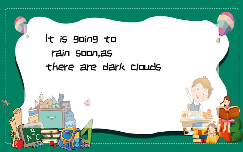 It is going to rain soon,as there are dark clouds _________ our heads.A：on B：beyond C：far from D：over