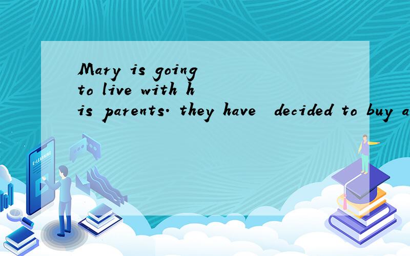 Mary is going to live with his parents. they have  decided to buy a bigger house because their house is ______. a.  not big enough for them   b.   too small for them to live ,  我知道选a. 请问 b 哪错了.  是少了一个in 吗?