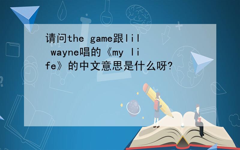 请问the game跟lil wayne唱的《my life》的中文意思是什么呀?