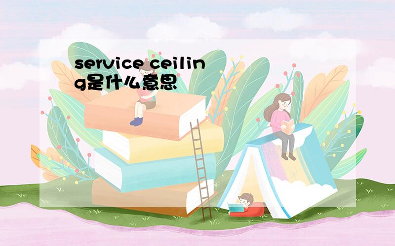service ceiling是什么意思